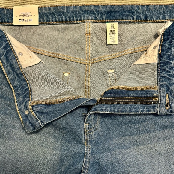 H&M Vintage Straight High Waist Jeans - Picture 7 of 7